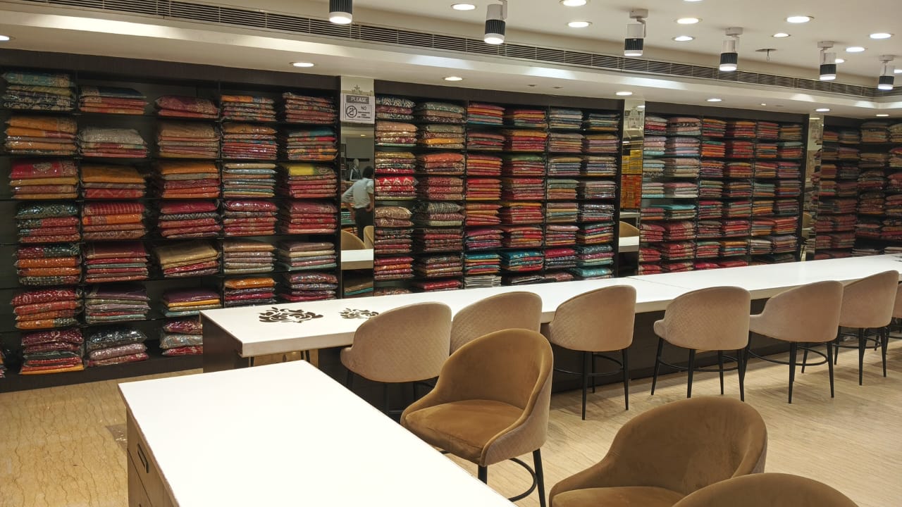 Interior of Devi & Company showroom